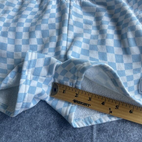 Abercrombie Kids Shorts Girls 11/12 Checkered Skater Drawstring Sweat Shorts - Picture 12 of 12
